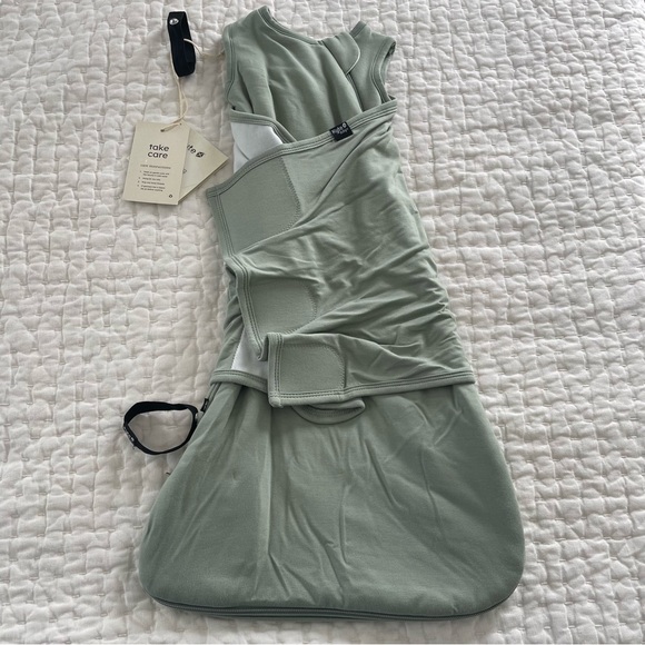 NWT Kyte BABY Bamboo Sleep Bag Swaddler in Thyme 1.0 Size XS